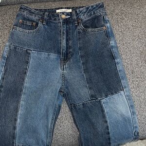 Pacsun Eco Patchwork Denim 90’s Boyfriend Jeans